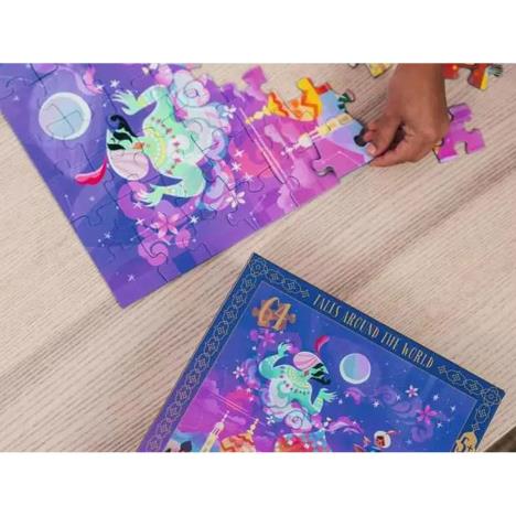 Disney Aladdin & the Wonderful Lamp 64pc Square Jigsaw Puzzle Extra Image 2